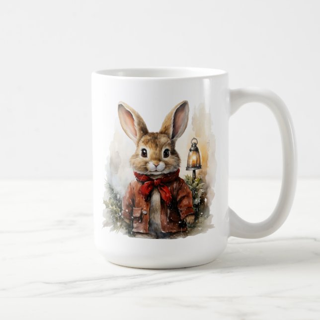 Winter Bunny Rabbit Mugg (Höger)