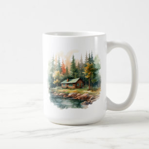 Winter Cabin Mugg
