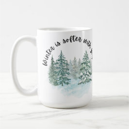 Winter Calm Mug — Cold Days by Magy Soulhart Kaffemugg