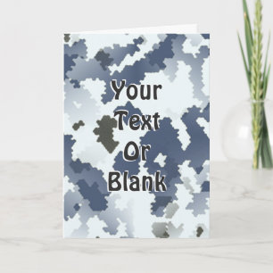 Winter Camouflage Kort