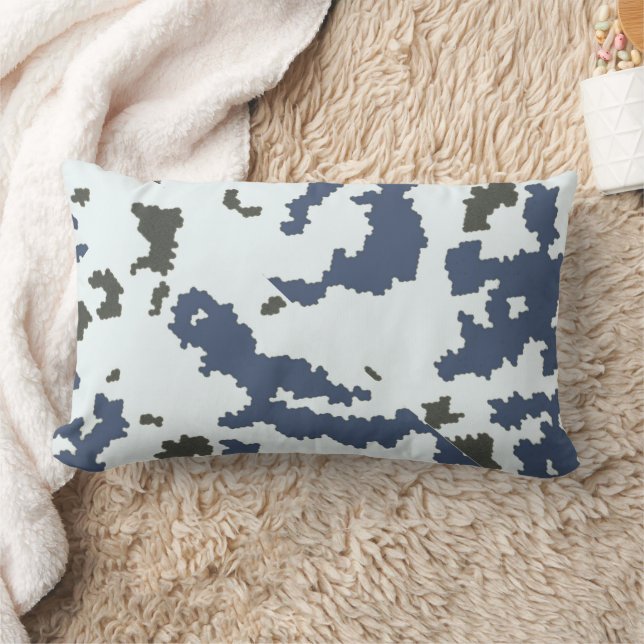 Winter Camouflage Lumbarkudde (Filt)