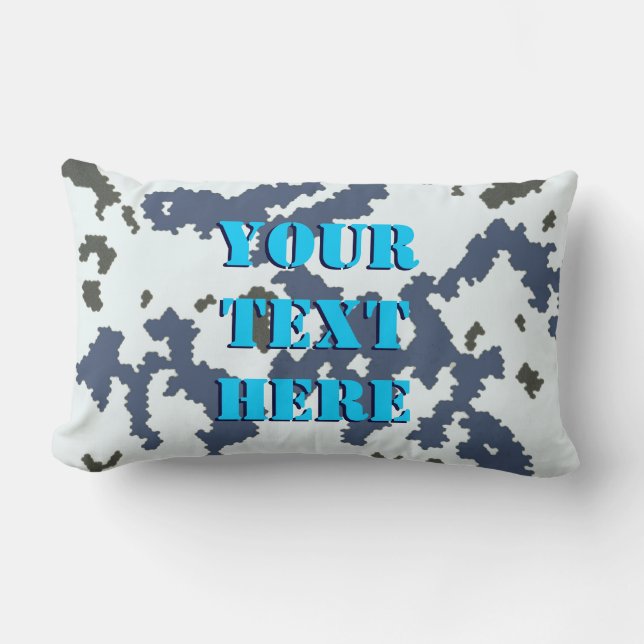 Winter Camouflage Lumbarkudde (Framsida)