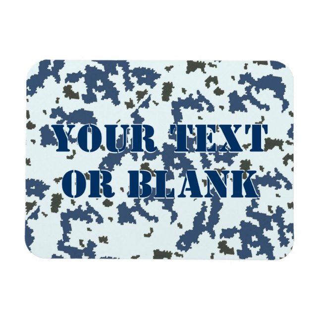 Winter Camouflage Magnet (Horisontell)