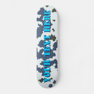 Winter Camouflage Old School Skateboard Bräda 21,6 Cm