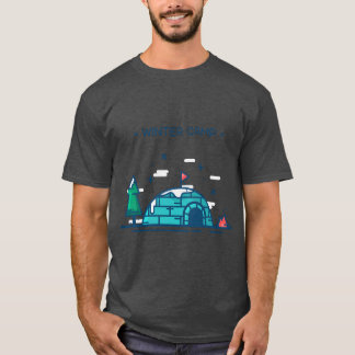 Winter Camp Iglo friend T Shirt