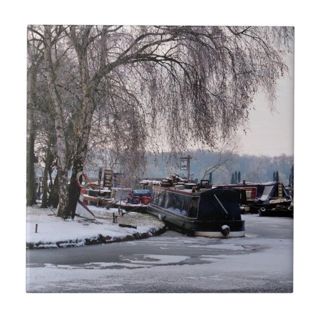 WINTER CANAL KAKELPLATTA (Framsidan)