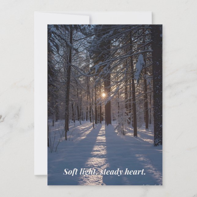 Winter Card Julkort (Framsida)