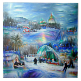 Winter Carnival Kakelplatta
