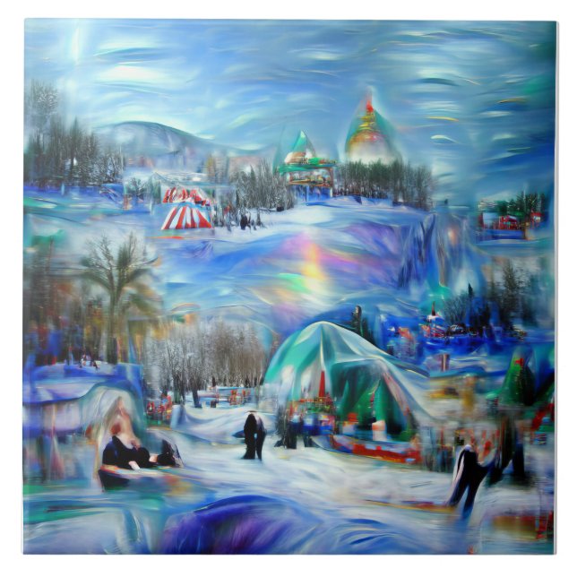 Winter Carnival  Kakelplatta (Framsidan)