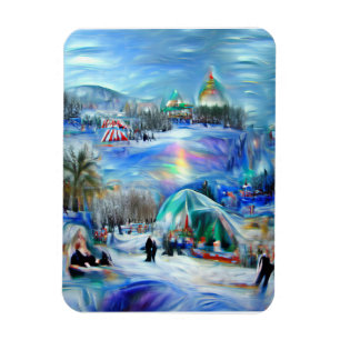 Winter Carnival Magnet