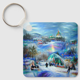 Winter Carnival Nyckelring