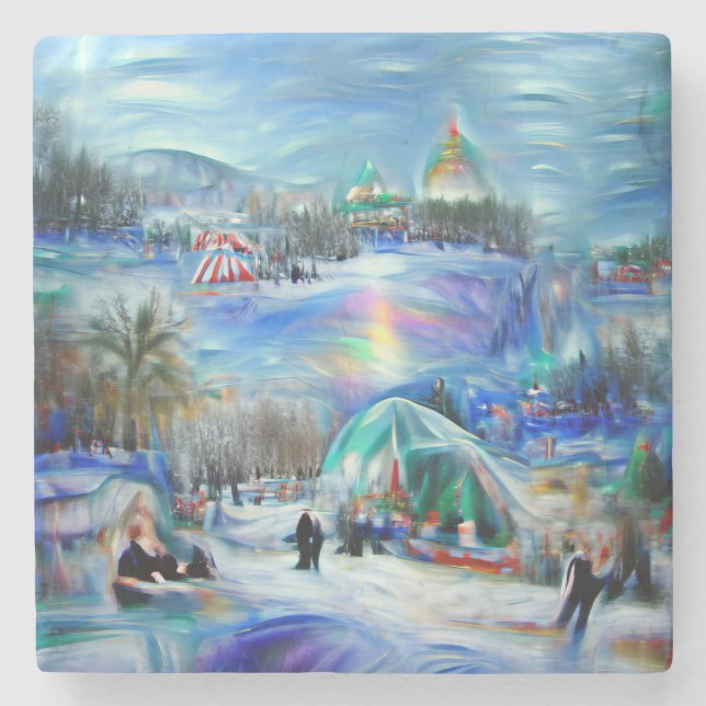 Winter Carnival Stenunderlägg (Framsidan)