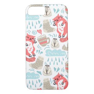 Winter Cats iphone case