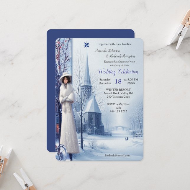 Winter Celebrations in Amsterdam Inbjudningar (Fram/Back In Situ)