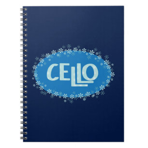Winter Cello Anteckningsbok