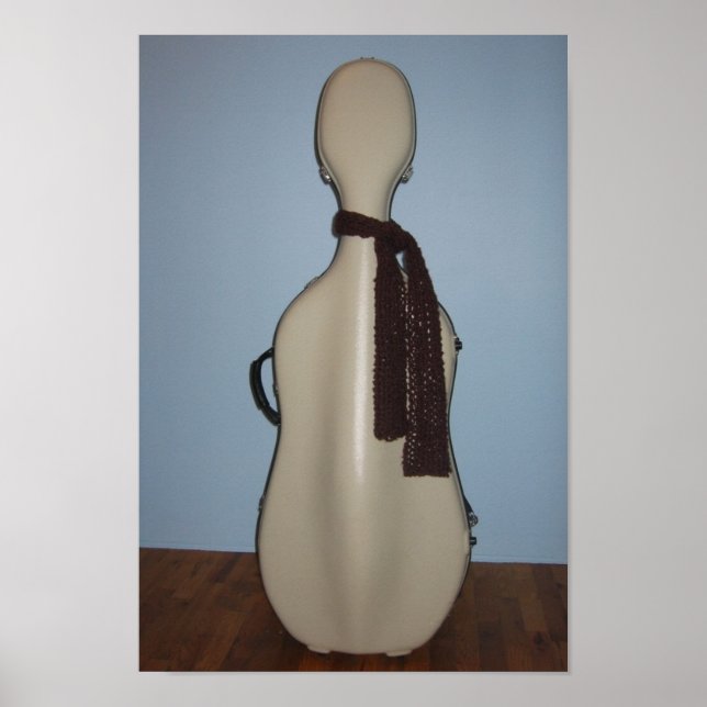 Winter Cello print Poster (Framsidan)