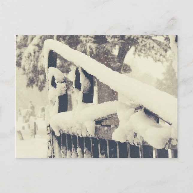 Winter Ceméène Grind Vykort (Framsida)