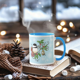 Winter Chickadee-jul Mugg