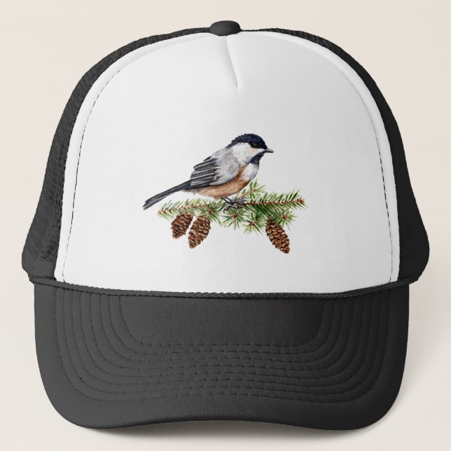 Winter Chickadee Keps (Framsida)