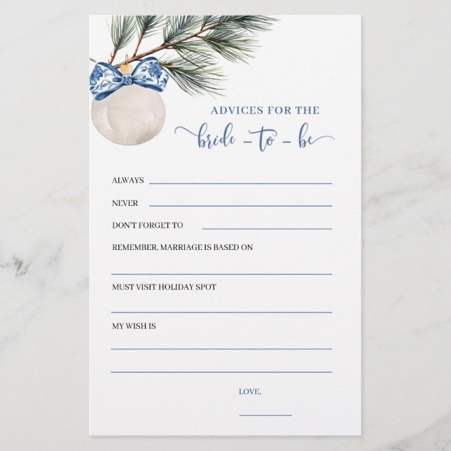 Winter Chinoiserie Bow ger dig råd om spel (Framsida)