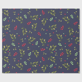 Winter Christmas berries Presentpapper