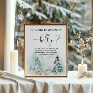 Winter christmas hur stort är mamma Bebelly-spelet Poster