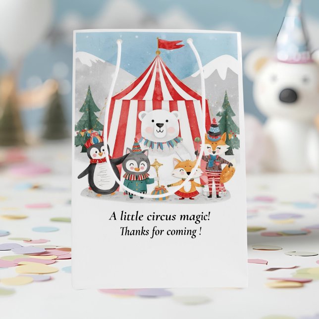 Winter Circus Animal Thank You (Skapare uppladdad)