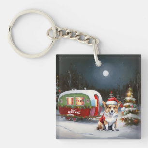 Winter Corgi Caravan jul Äventyr
