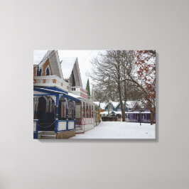 Winter Cottages - Martha's Vineyard Canvastryck