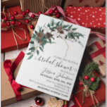 Winter Cotton Greenery Möhippa Inbjudningar<br><div class="desc">Den här designen kan vara personlig i det område som tillhandahålls genom att ändra fotot och/eller text. Du kan också anpassa den genom att klicka på Anpassa den här mallen och sedan välja klicka för att anpassa ytterligare alternativ och ta bort eller ändra färg i bakgrunden, lägga till text, ändra...</div>