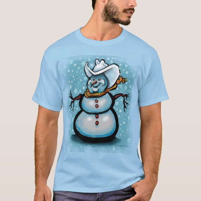 Winter Cowboy T-Shirt (Framsida)
