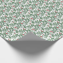 Winter Cranberry Wrapping Papper