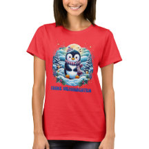 Winter Cute Penguin T-shirt