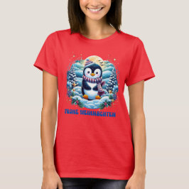 Winter Cute Penguin T-shirt