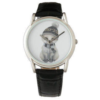 Winter Cutie 2026 Watch Cute Winter Animal Wrist W Armbandsur
