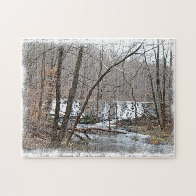Winter Dam Off Badman Road Pussel (Horisontell)