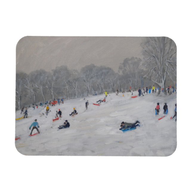 Winter Darley Park 2009 Magnet (Horisontell)