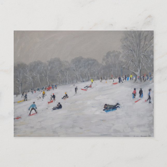 Winter Darley Park 2009 Vykort (Framsida)