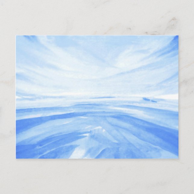 Winter Dawn Vykort (Framsida)