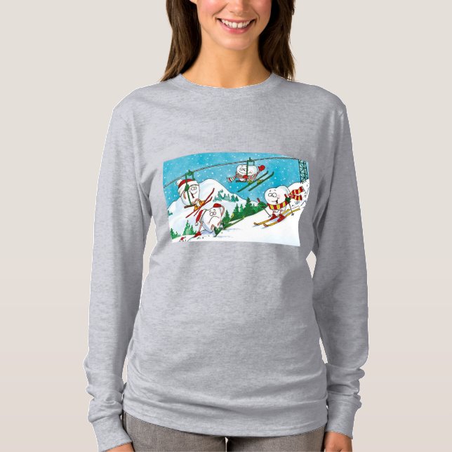 Winter Dental Office Funny T Shirt (Framsida)