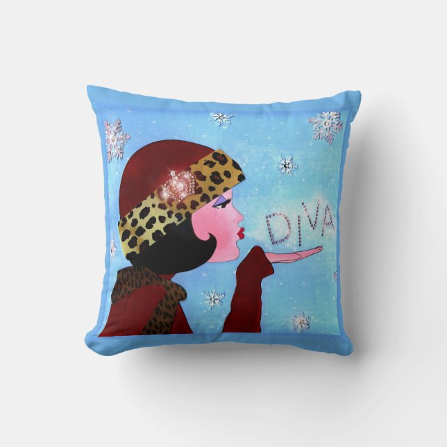 Winter DIVA Dekorativ kudde (Framsida)