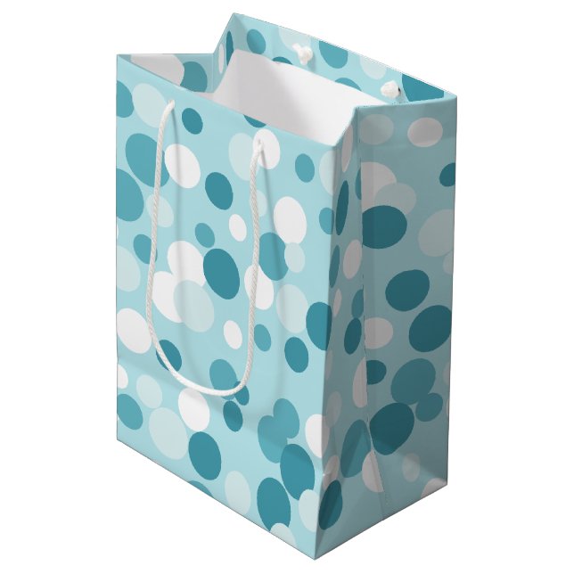 Winter Dots Gift Bag (Framsidan Vinklad)