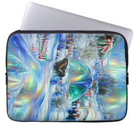 Winter Dreamscape Laptop Fodral