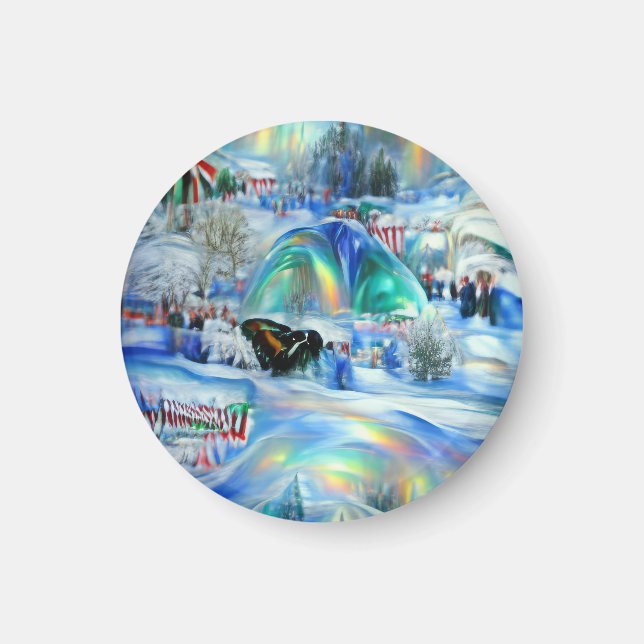 Winter Dreamscape Magnet (Framsidan)