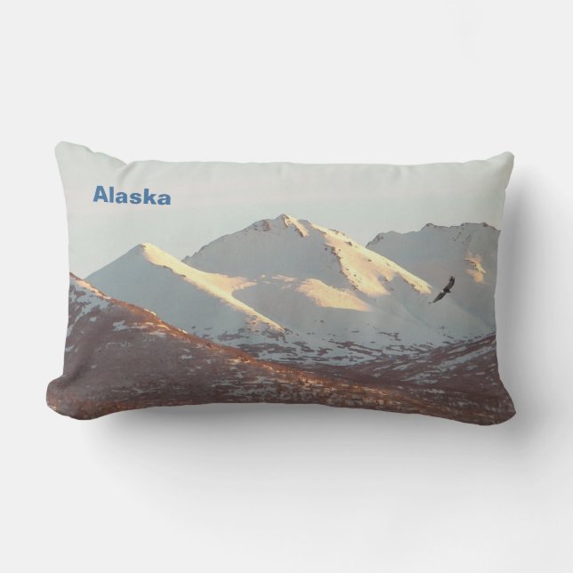 Winter Eagle Lumbarkudde (Framsida)