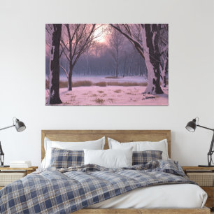Winter Etheral Canvastryck