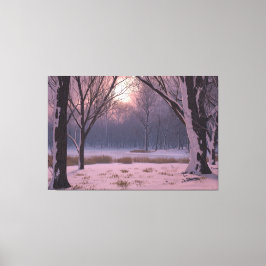 Winter Etheral Canvastryck