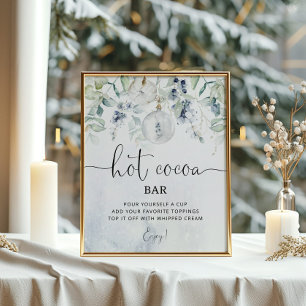 Winter eucalyptus Hett cocoa pub Poster