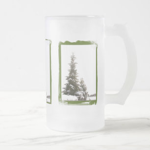 Winter Evergreens Frosty Mugg