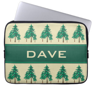 Winter Evergreens Personlig utomhus Enthusiast Laptop Sleeve